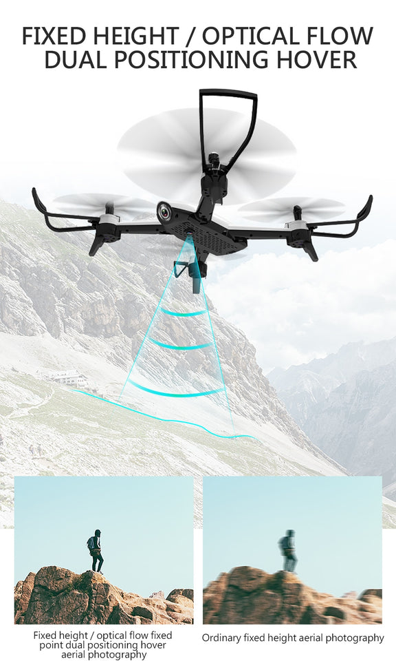 Drone Titan com 2 câmeras acopladas - Frontal 1080P Full HD 4K
